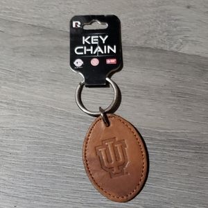 IU Hoosier key chain